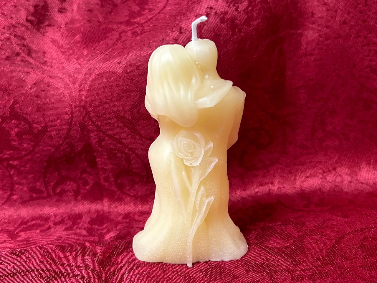 Loving Couple - pure beeswax candle