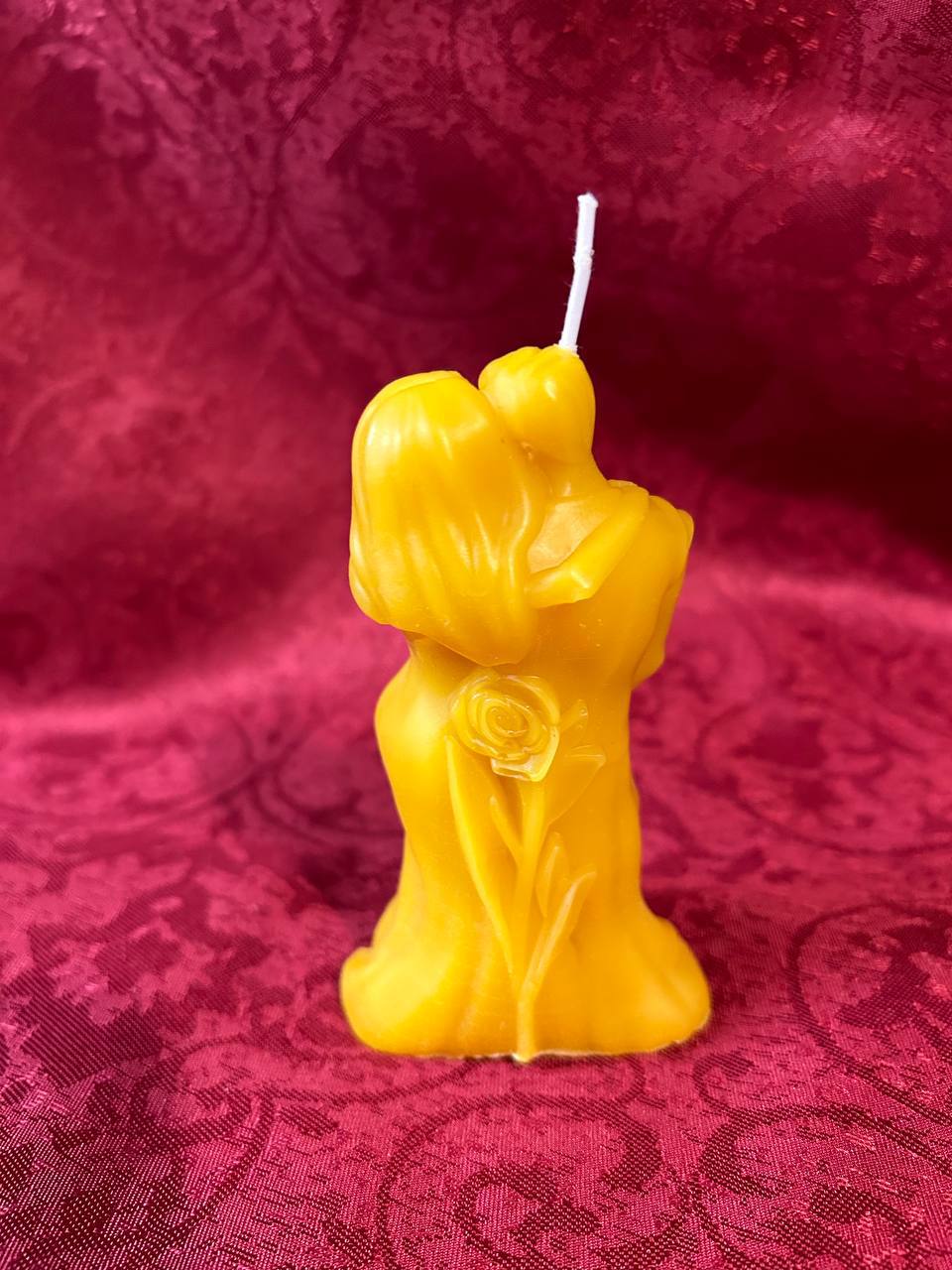 Loving Couple - pure beeswax candle